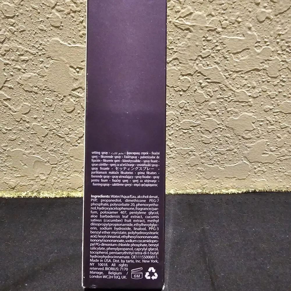 Tarte Shape Tape Stay Spray Setting Spray 16 Hour Longwear 4oz New - Picture 7 of 8